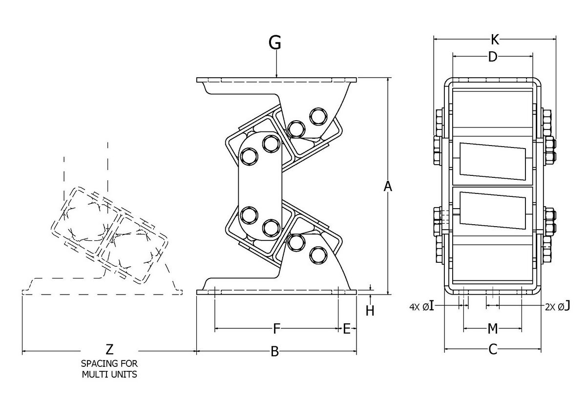 RunRight® Oscillating Mounts - Type RSC D (Compact) Timken 68514475676