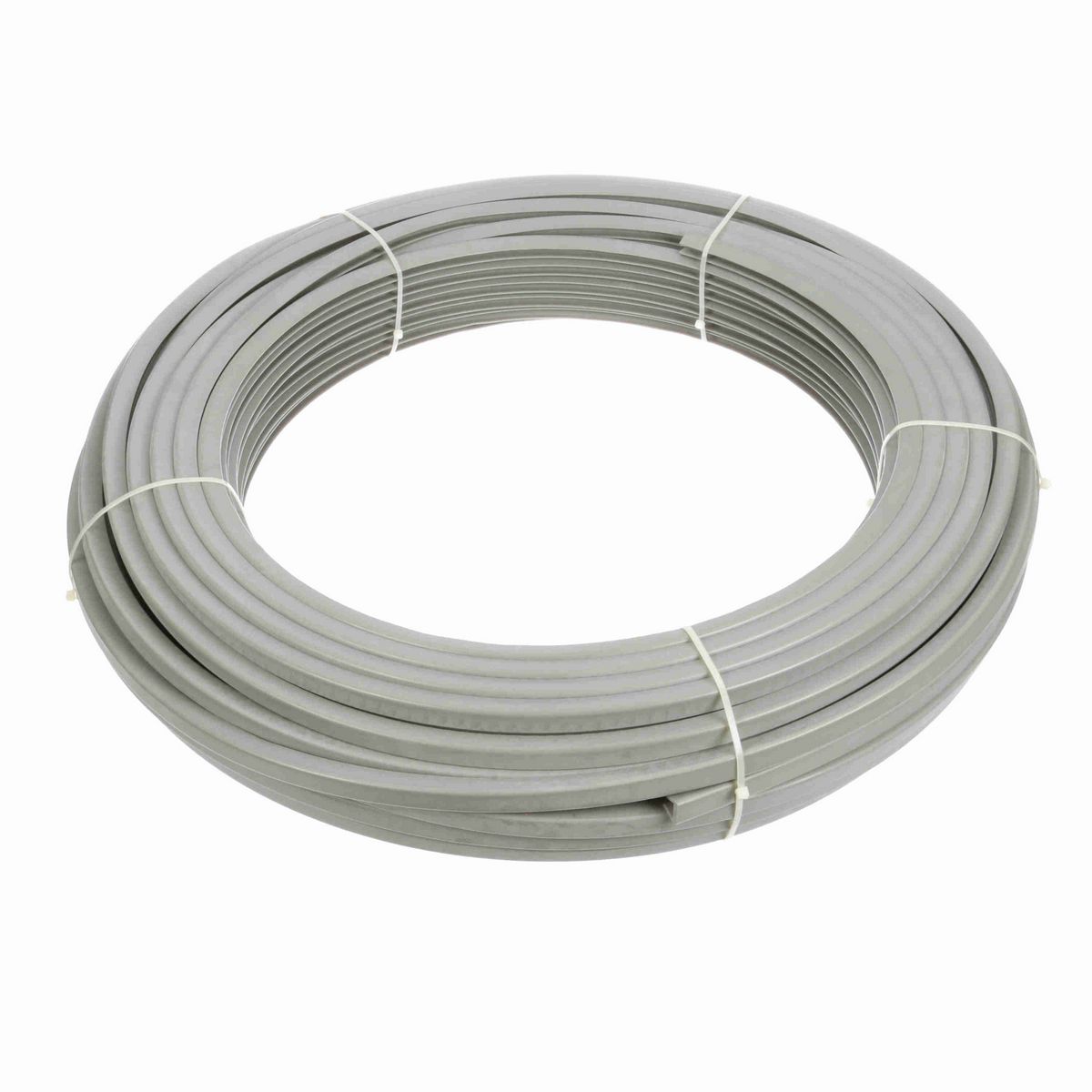 System Plast Bar Cap: 0.75"W X 0.69"H X 3000"L Grey Nolu-S - VG-P12BC-NS-250