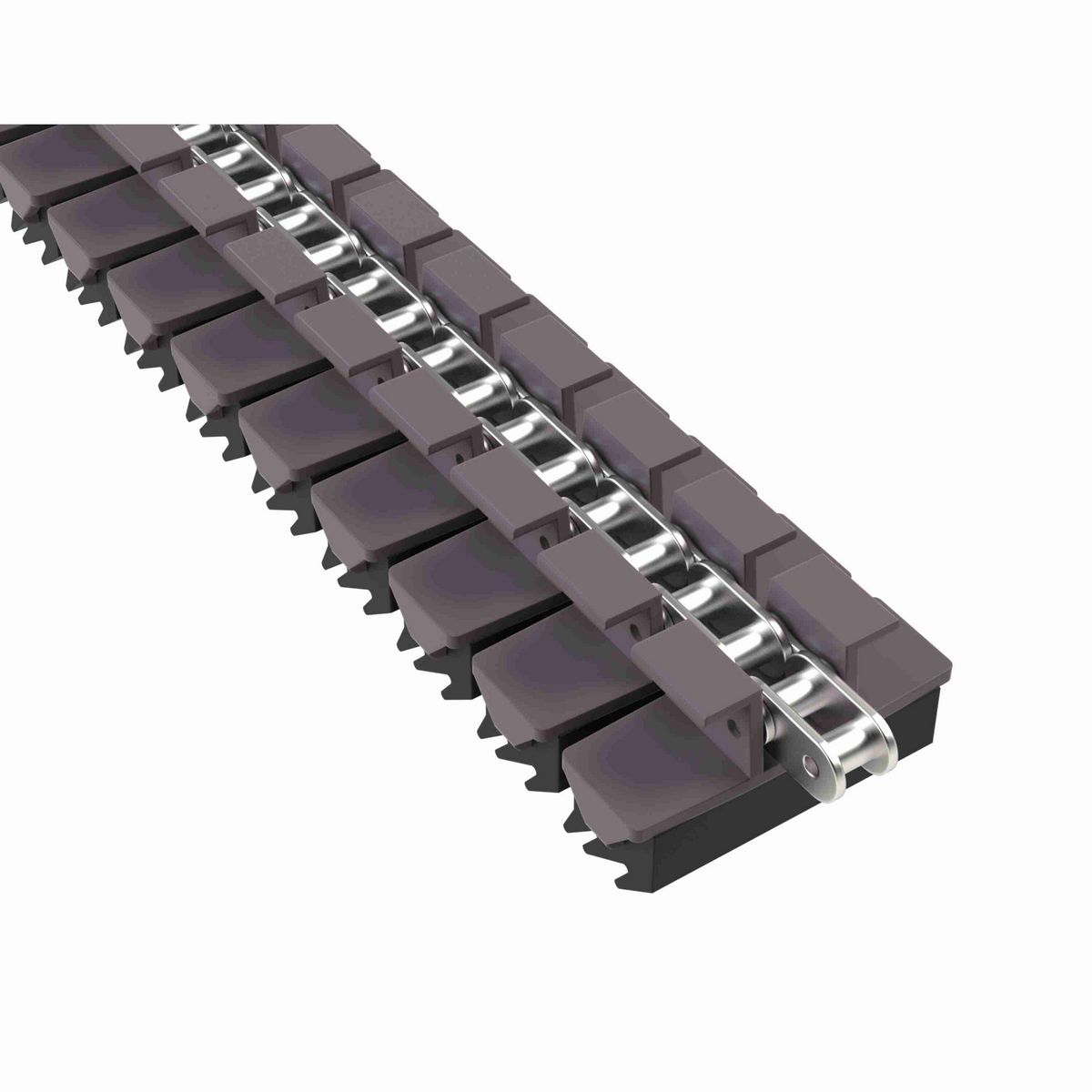 Rexnord 1873TAB SideGrip™ Side-flexing, Material: Brown High Performance, Width: 3.75in, Pitch: 1.5in - 81447561