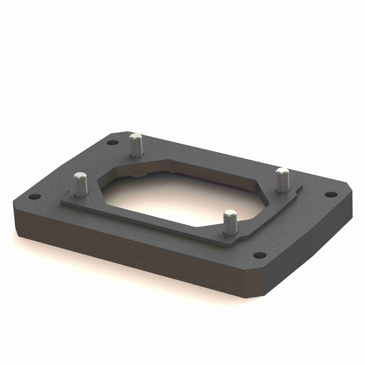 Hub City HERA Gear Reducer HERA Cast Iron Helical-Hypoid Reducer - HERA75 KIT, MTG B-BASE 60