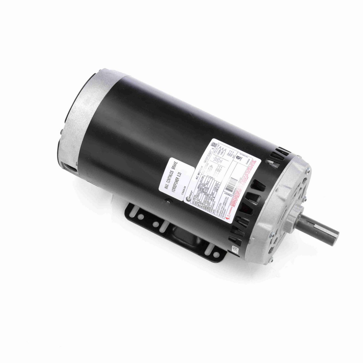 Century OEM Replacement Motor, 5.0 HP, 3 Ph, 60 Hz, 208-230/460 V, 1800 RPM, Y56Y Frame, ODP - H979L