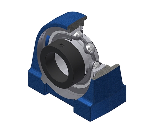 Фланцевый подшипниковый узел SNR ESPG212NT04