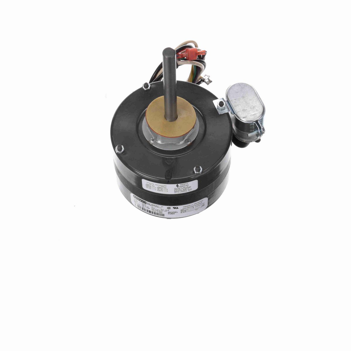 FASCO OEM Replacement Motor, 1/8 HP, 1 Ph, 60 Hz, 230 V, 1550 RPM, 1 Speed, 42 Frame, OAO - D264