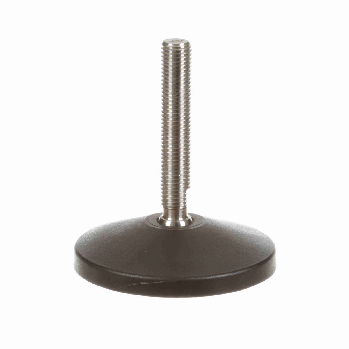 System Plast Articulating Plastic Leveler; Series: VG-511, Base Diameter: 4, Spindle Length: 2.92-in, Thread: M16 - VG-511-01-SM16-L3