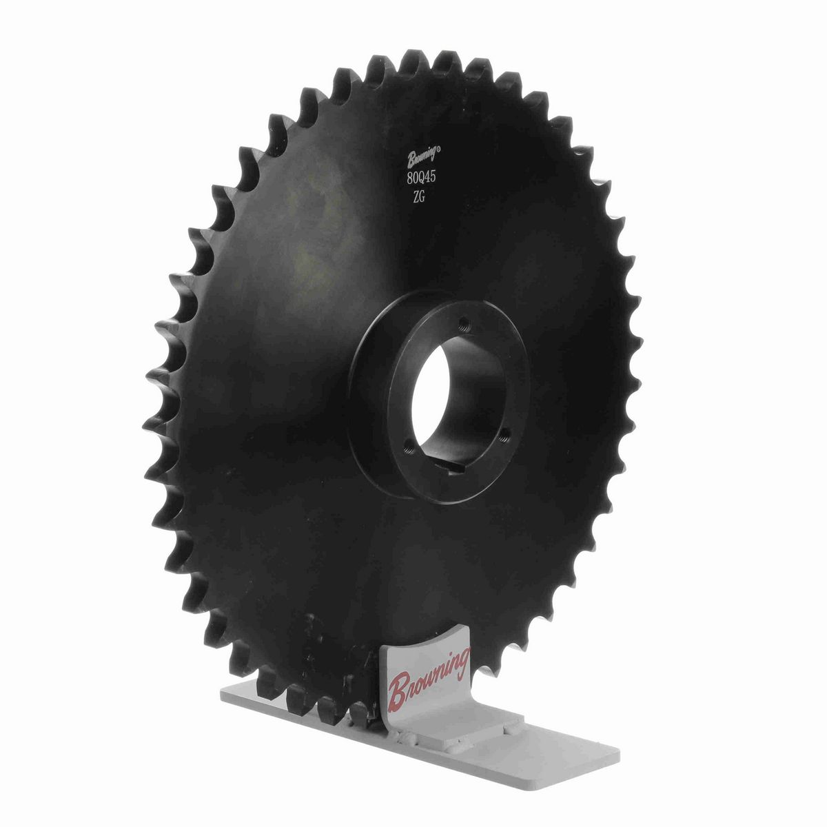 Browning Steel Bushed Bore Roller Chain Sprocket - 80Q45