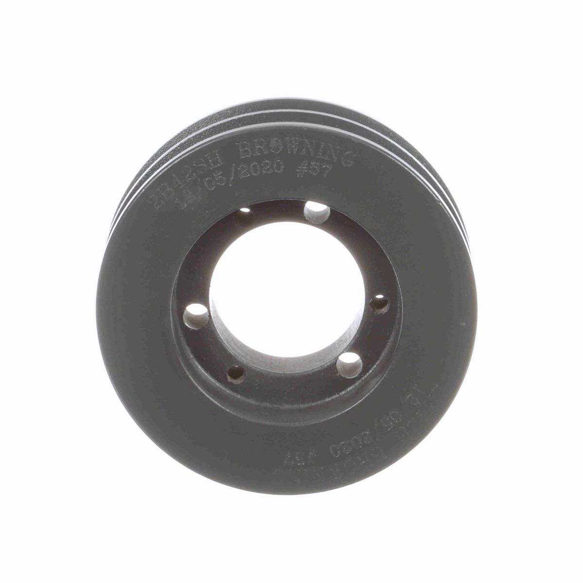 Browning 2 Groove Cast Iron Bushed Bore Multiple Sheave - 2B42SH