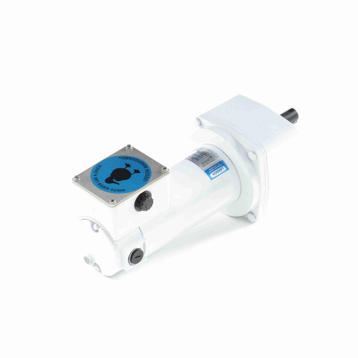 LEESON White Duck™ Parallel Shaft Gearmotor, 0.25 HP, 90 V, 83 RPM, 32 Frame, TENV - M1125270.00
