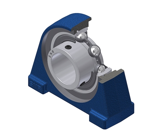 Фланцевый подшипниковый узел SNR USPAE211-35N