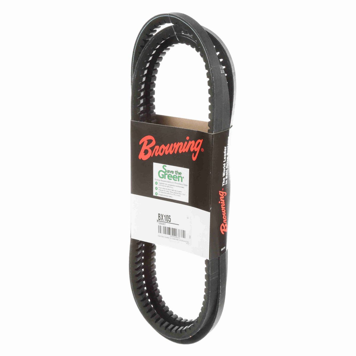 Browning EPDM Notched Belt 98% Efficient - BX105