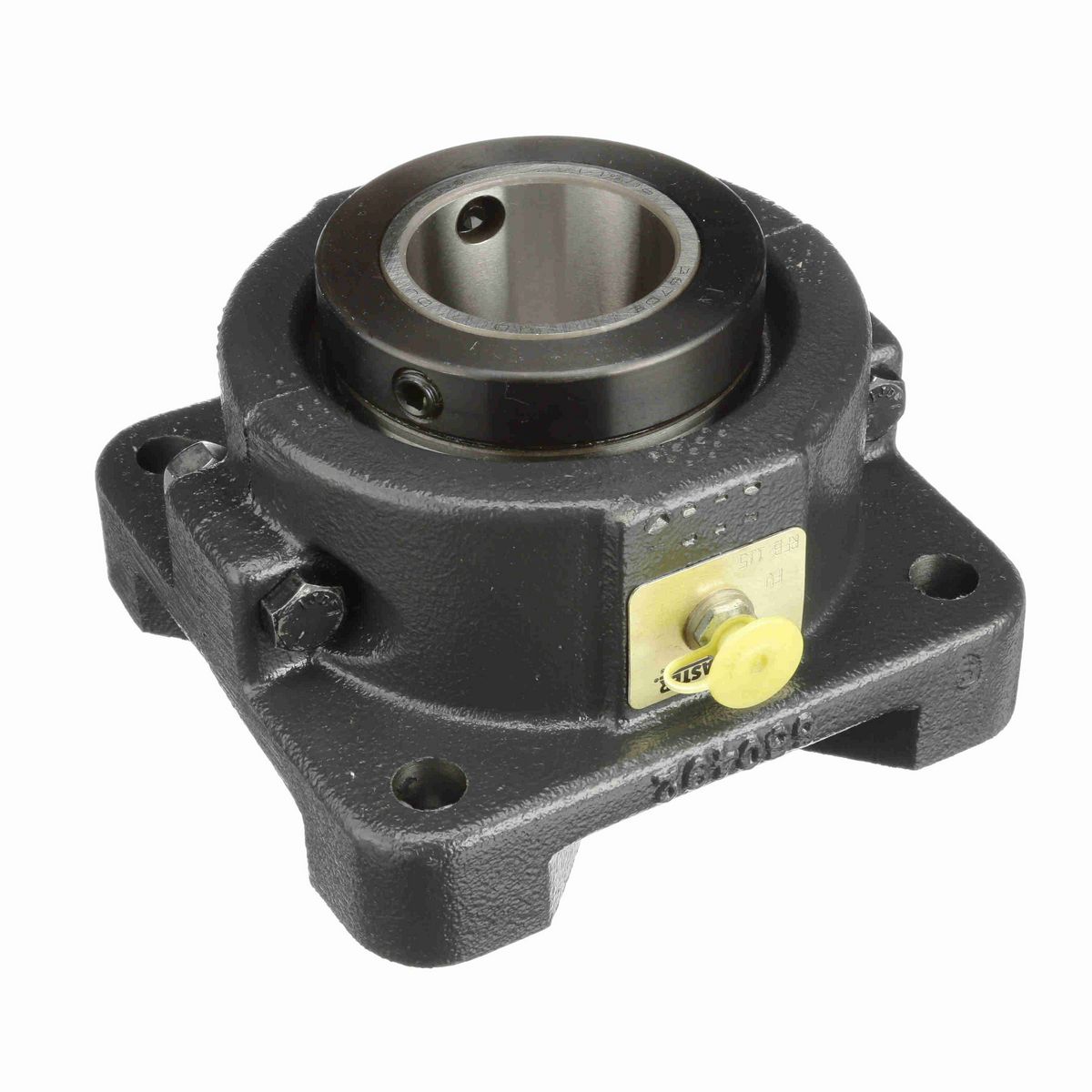 Sealmaster Mounted Cast Iron Four Bolt Flange Tapered Roller - 52100 Bearing Steel - Double Collar Mount Lock - RFB 115