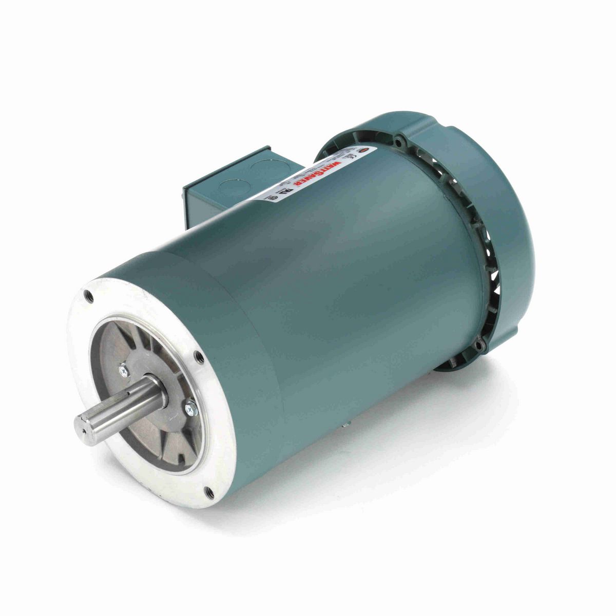 LEESON General Purpose Motor, 2 HP, 3 Ph, 60 Hz, 230/460 V, 3600 RPM, 145TC Frame, TEFC - 122167.00