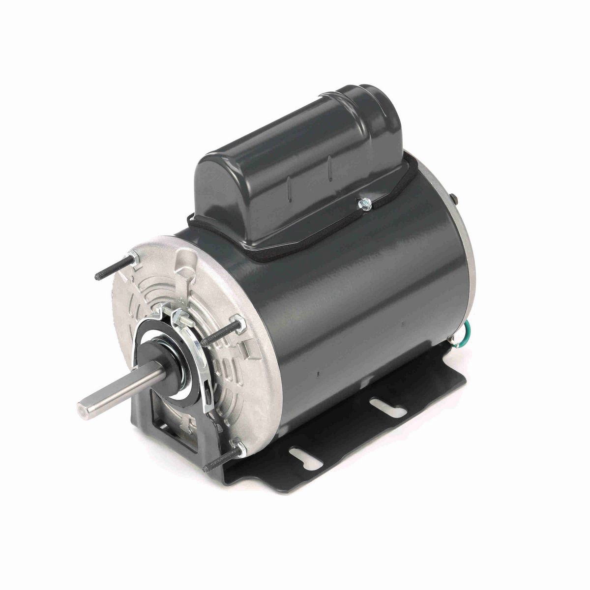 LEESON General Purpose Farm Duty Motor, 0.50 HP, 1 Ph, 60 Hz, 115/230 V, 1800 RPM, 48Z Frame, TEAO - X026