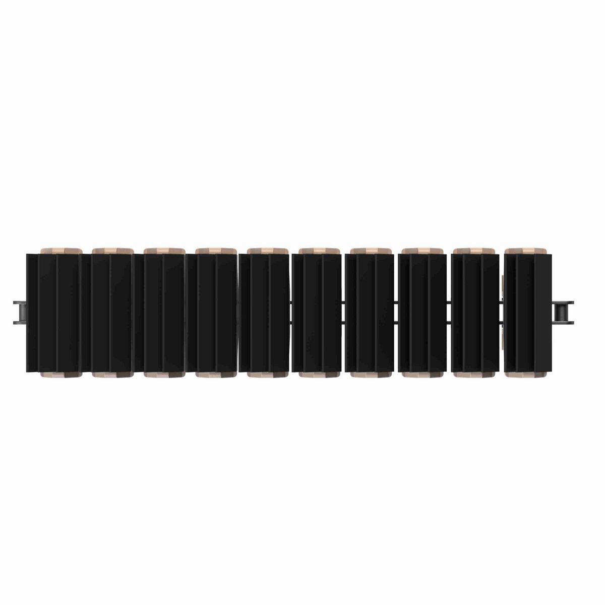Rexnord 1873TAB SideGrip™ Side-flexing, Material: Tan Low Friction, Width: 3.75in, Pitch: 1.5in - LF1873-GJ