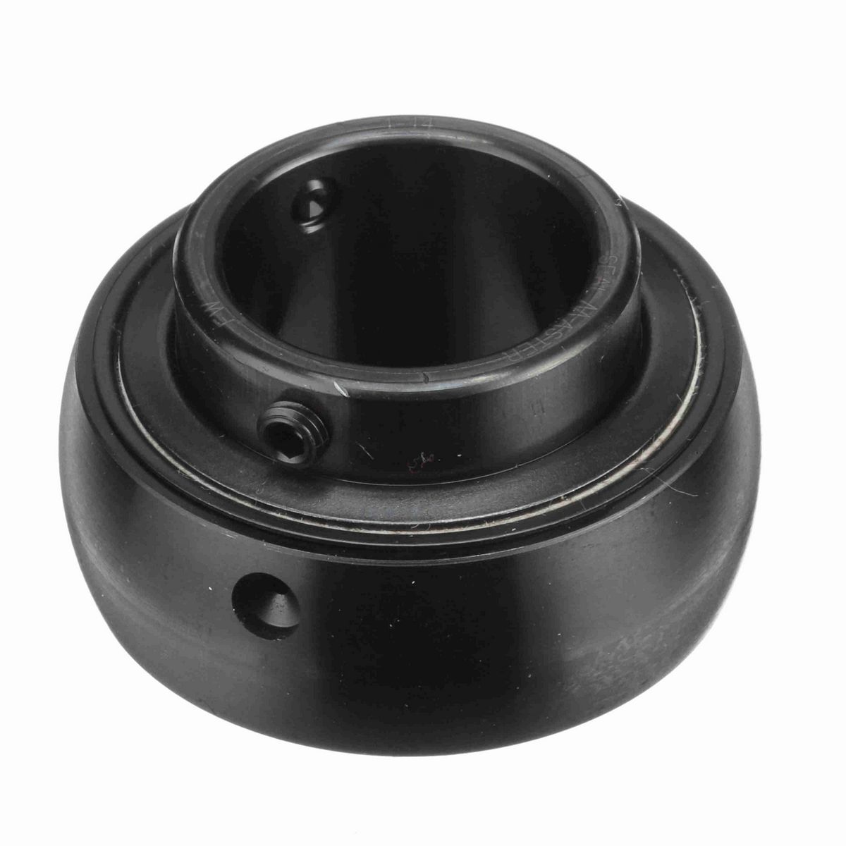 Sealmaster Mounted Insert Only Ball Bearing - 52100 Bearing Steel, Black Oxided - Setscrew Lock - 1-14