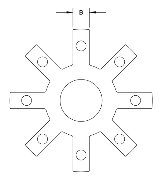 AL Type Spider (Size AL150 Only) Timken 68514418027