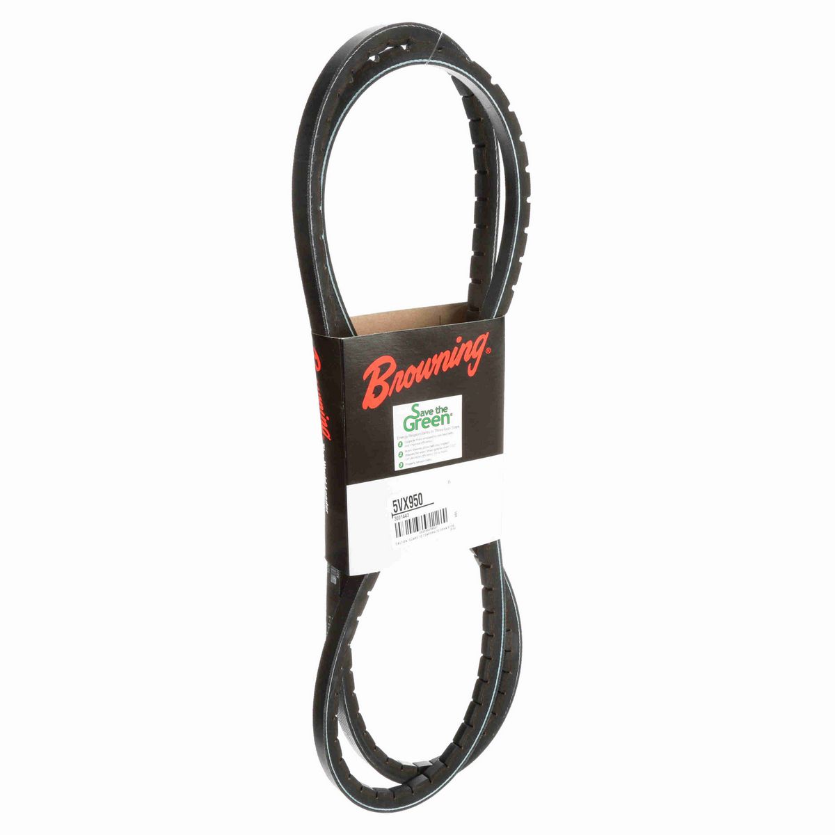 Browning EPDM Notched Belt 98% Efficient - 5VX950