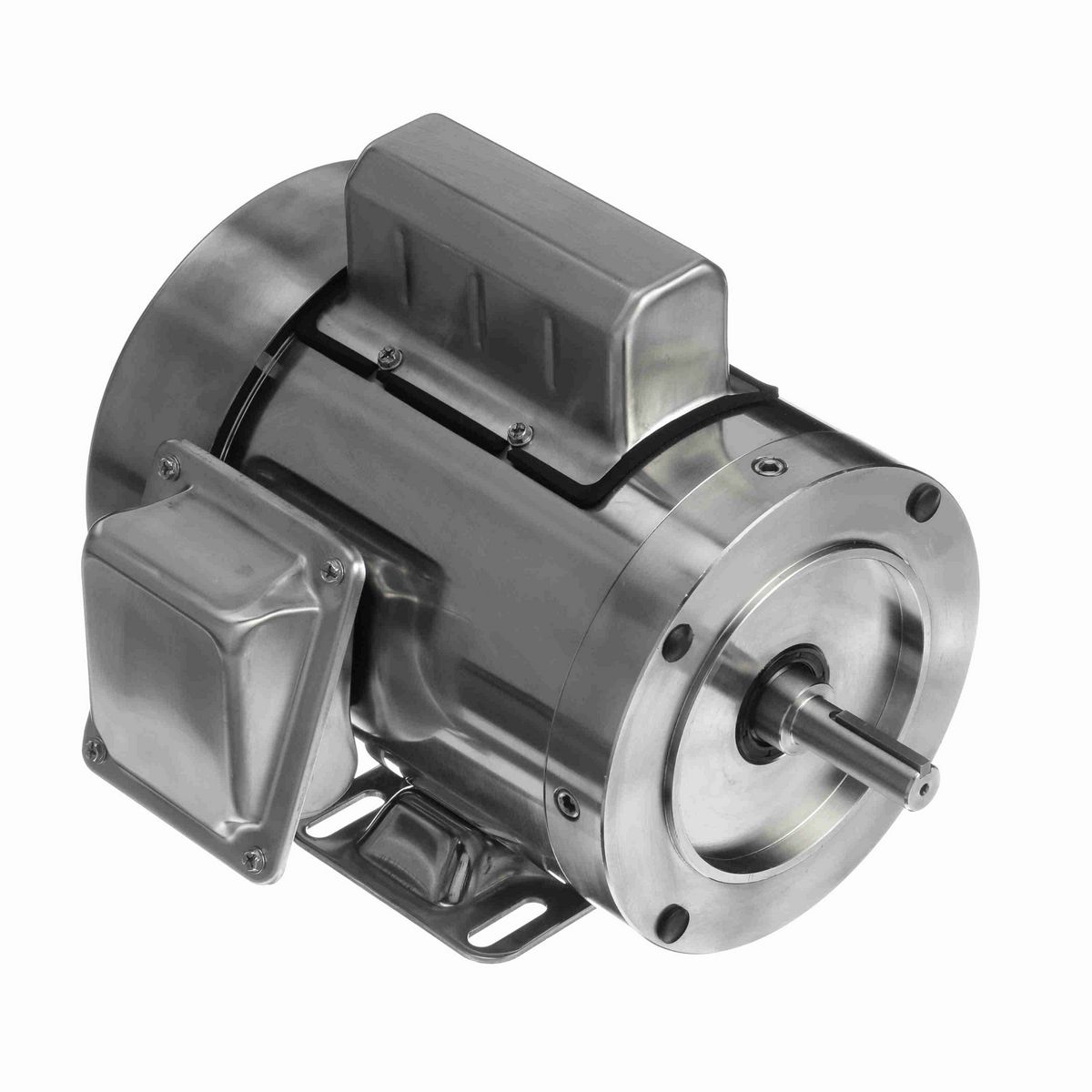 LEESON SST Duck™ General Purpose Motor, 0.75 HP, 1 Ph, 60 Hz, 115/230 V, 1800 RPM, 56C Frame, TEFC - 191477.00