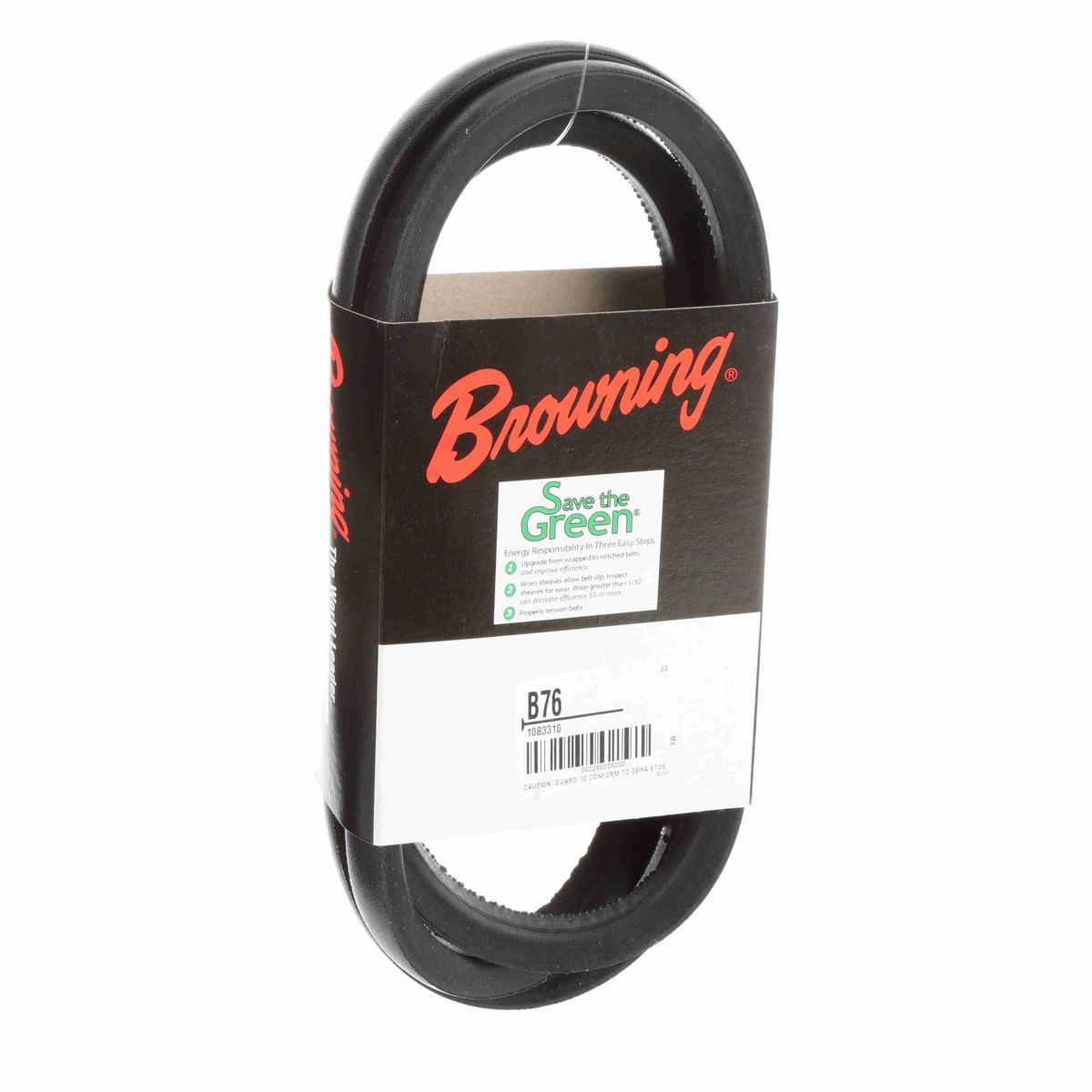 Browning Neoprene Wrapped Belt 95% Efficient - B76