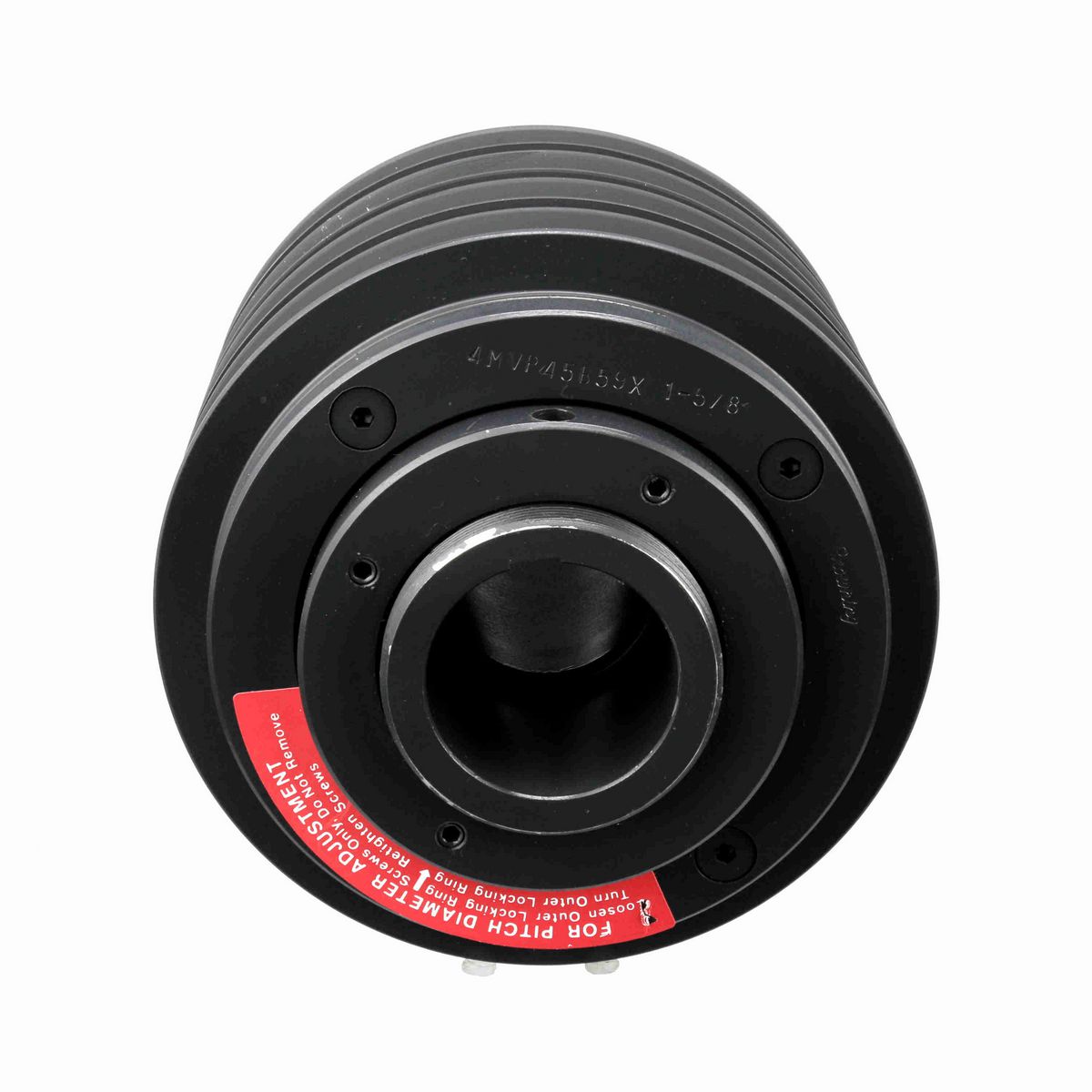 Browning 4 Groove Cast Iron Finished Bore Multiple Variable Pitch Sheave - 4MVP45B59X 1 5/8