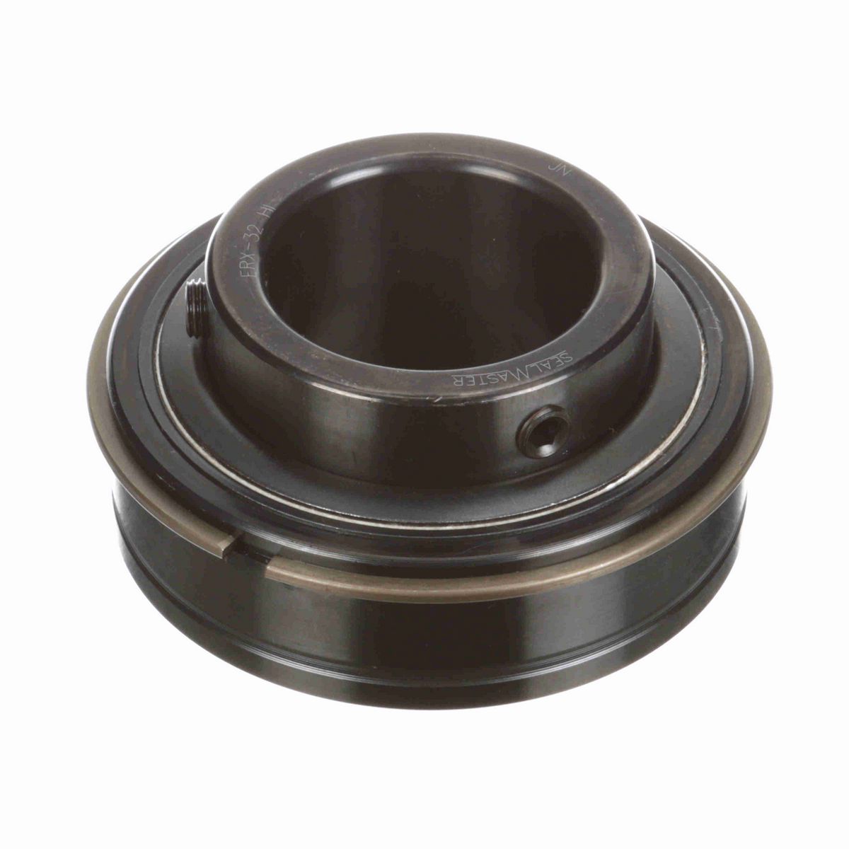 Sealmaster Mounted Insert Only Ball Bearing - 52100 Bearing Steel, Black Oxided - Setscrew Lock - High Temperature - ERX-32 HI