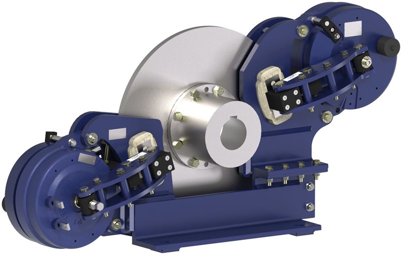 PT Tech CDB2329D Caliper Disc Brake, Mill Brake, Meets AIST Standards Timken CDB2329D