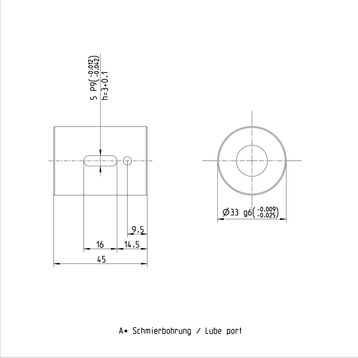 Одинарная цилиндрическая гайка Bosch Rexroth ZEM-E-K 16X5RX3-4 [R151201267]
