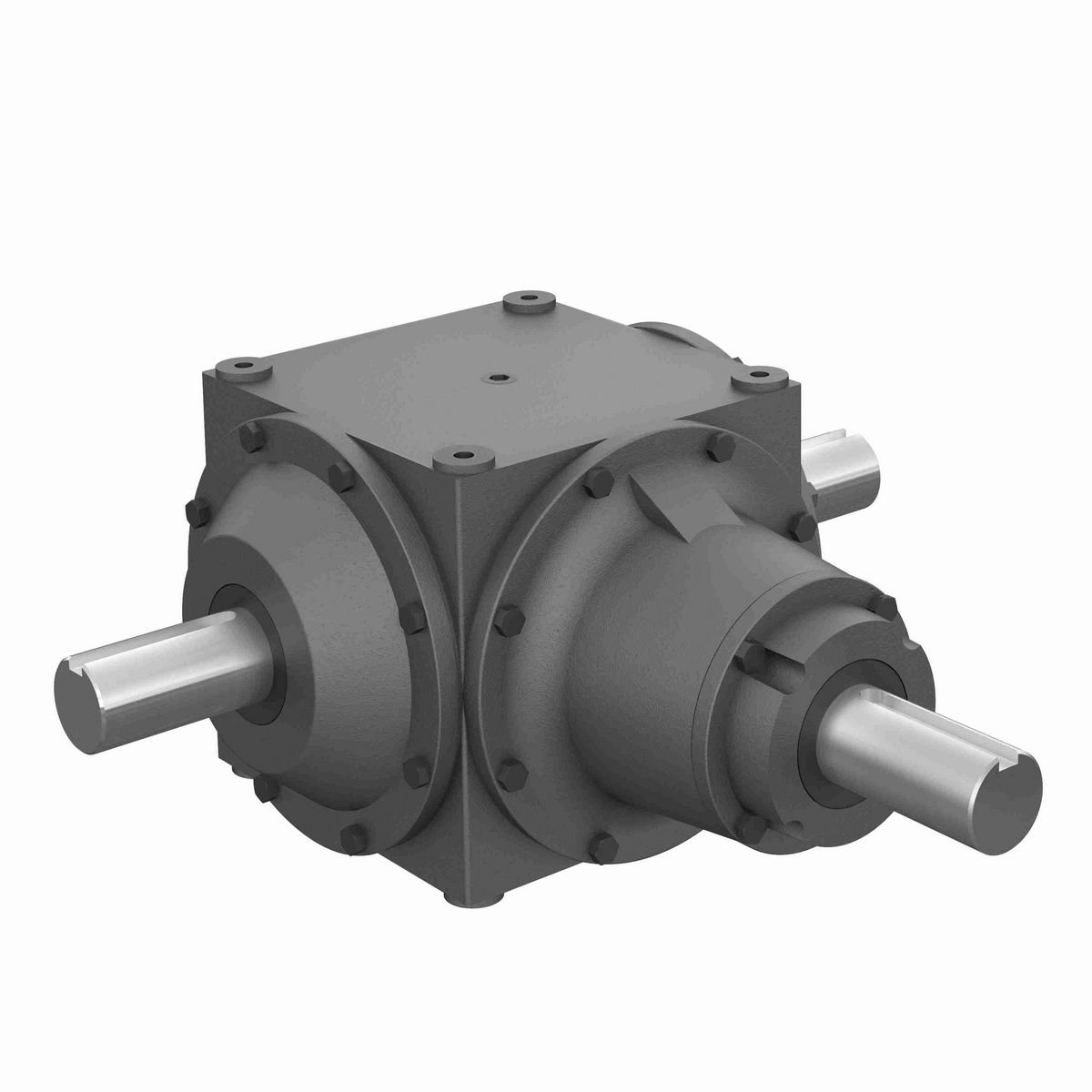 Hub City Bevel Gear Drives Ductile Iron Bevel Reducer - 1010 2/1 B SP