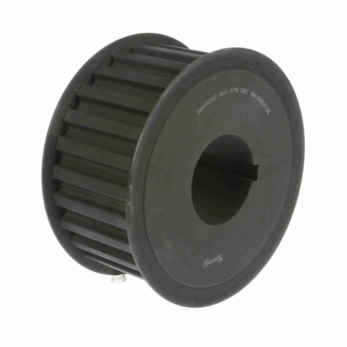 Browning Steel Bushed Bore Gearbelt Pulley - 26XHQ300