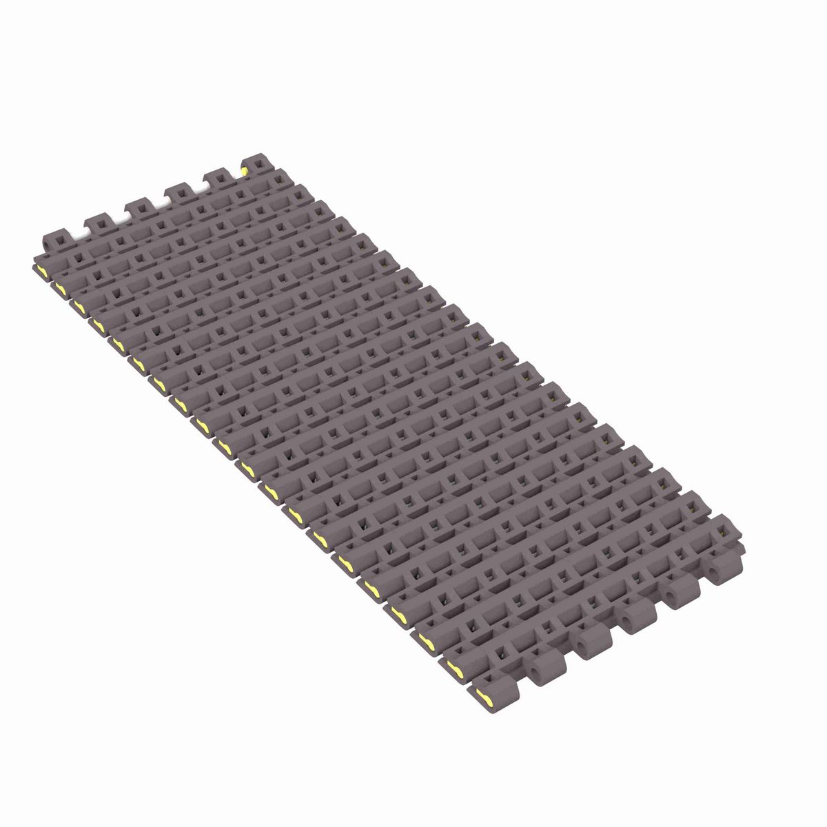 Rexnord 1506 Straight Running Flush Grid, Material: Brown High Performance, Width: 4.5in, Pitch: 15mm - 81425461