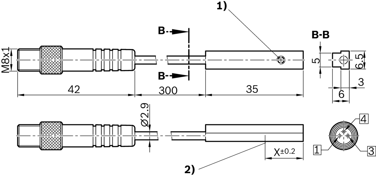 Датчик магнитного поля Bosch Rexroth HALL PNP-NC H 10706 & [R347602403]