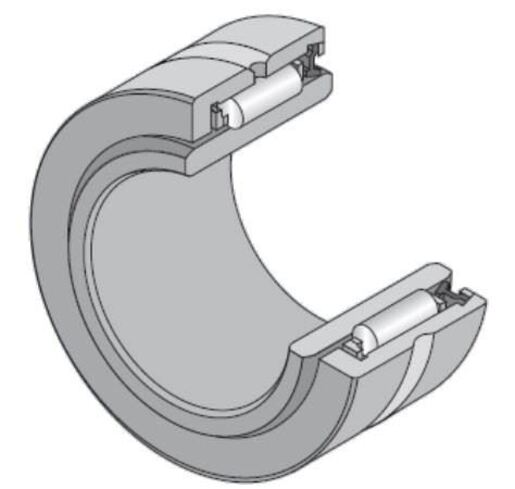 Игольчатый подшипник с массивными кольцами с внутренним кольцом NTN NA4910LL/3AS
