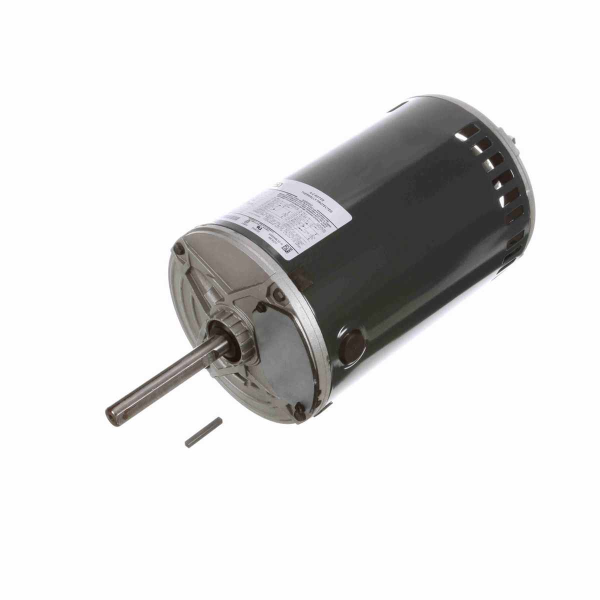 LEESON Condenser Fan Motor, 1 HP, 1 Ph, 60 Hz, 200-230/460 V, 1200 RPM, 56Z Frame, OPEN - P190