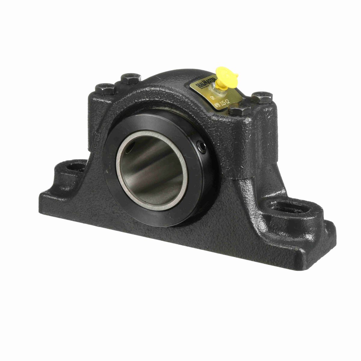 Sealmaster Mounted Cast Iron Two Bolt Pillow Block Tapered Roller - 52100 Bearing Steel - Double Collar Mount Lock - RPB 115-C2
