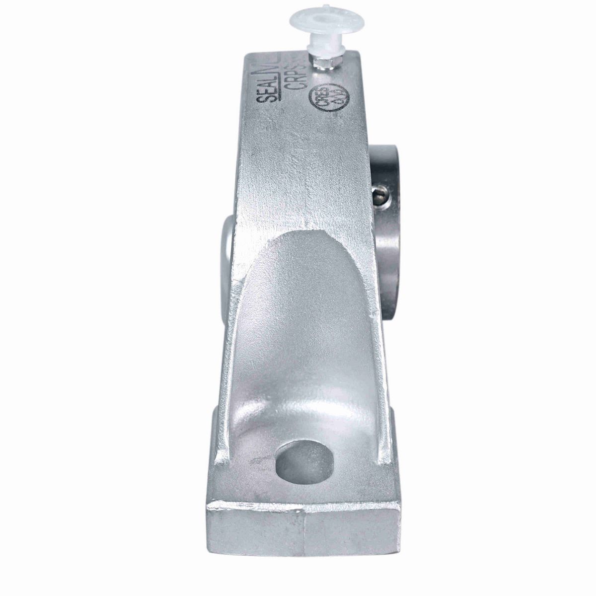 Sealmaster Mounted Stainless Steel Two Bolt Pillow Block Ball Bearing - 440C Stainless Steel - SS Setscrew Lock - Corrosion Resistant - CRPS-SS19