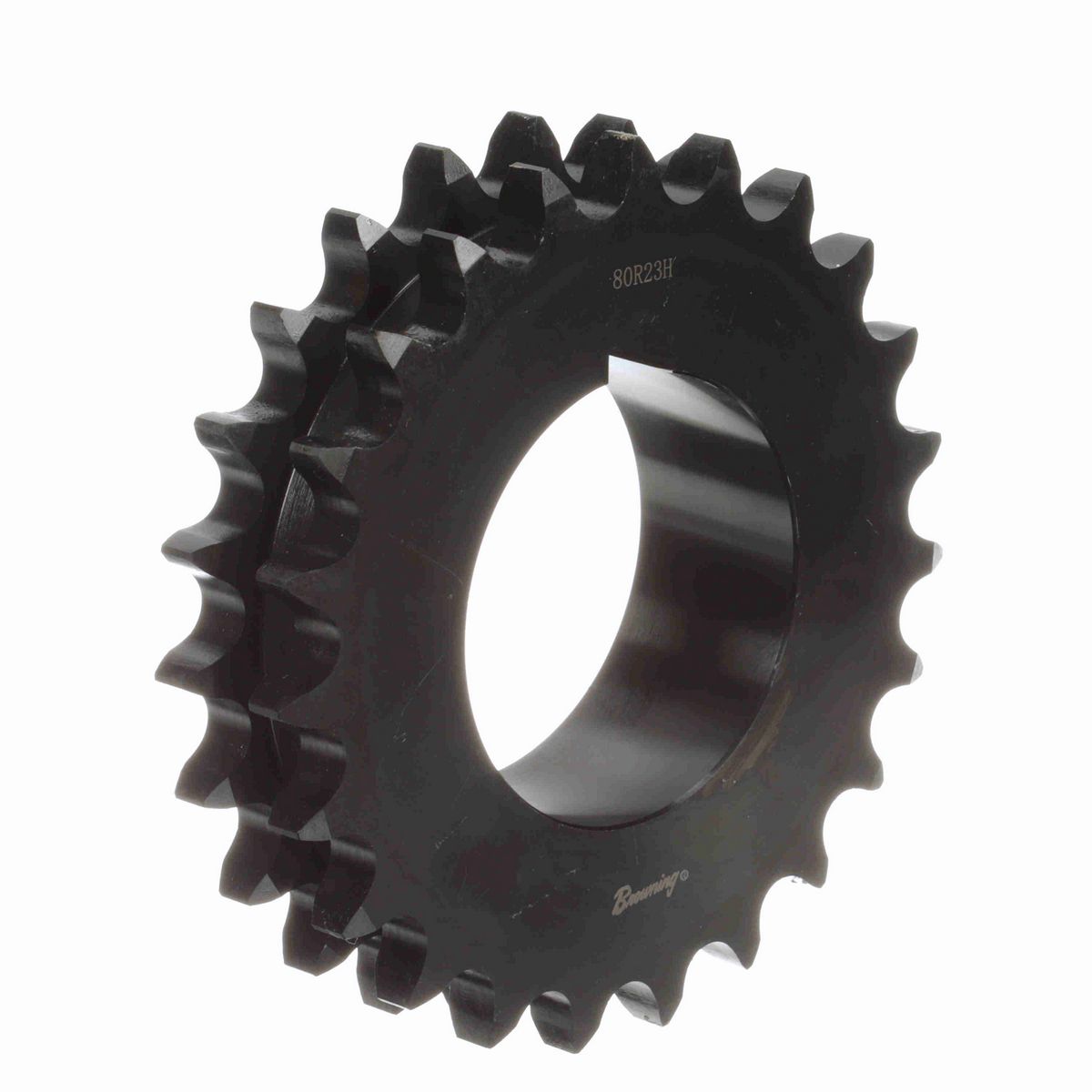 Browning Steel Bushed Bore Roller Chain Sprocket - D80R23