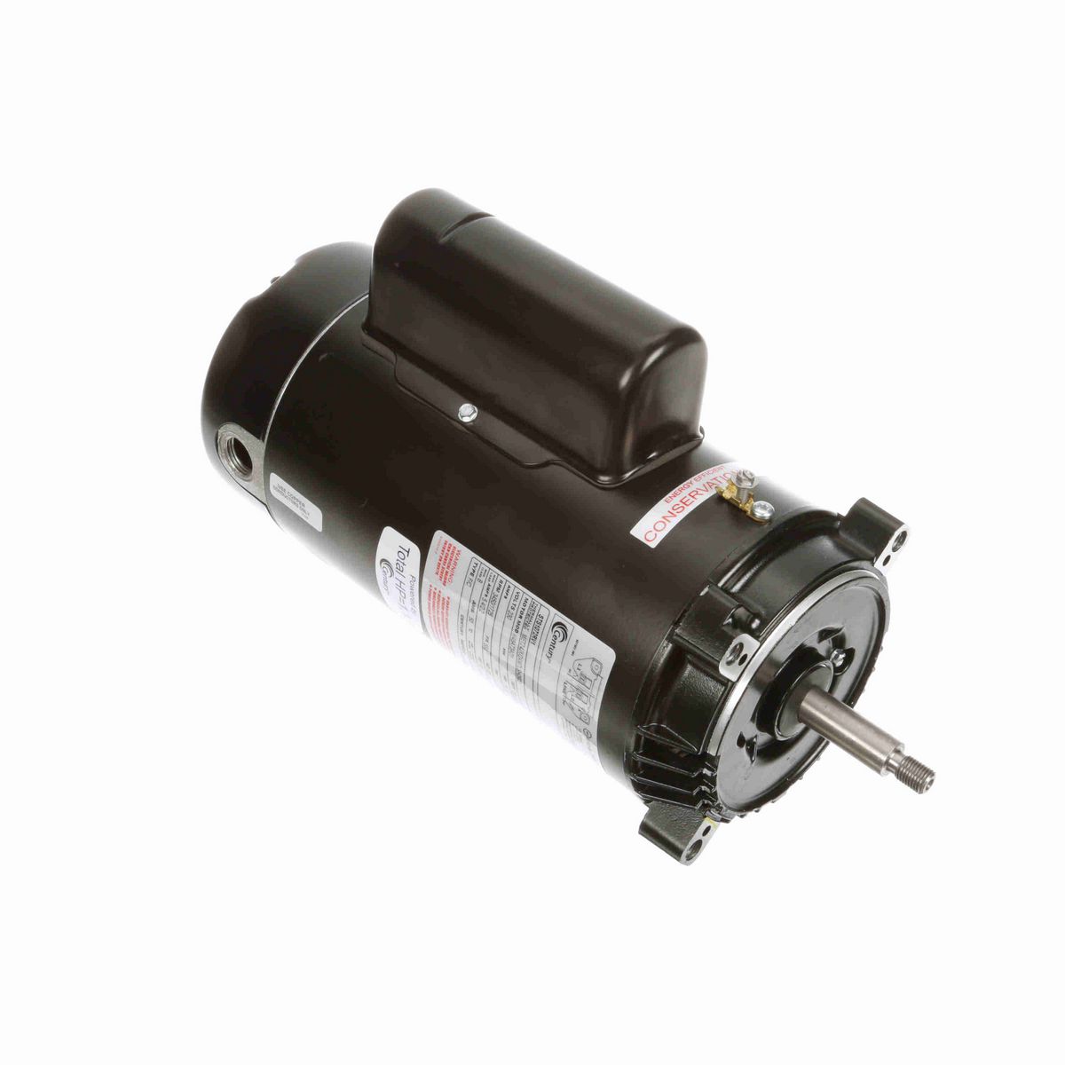 Century Pool Pump Motor, .75/.10 HP, 1 Ph, 60 Hz, 230 V, 3600 RPM, 56J Frame, ODP - STS1072RV1