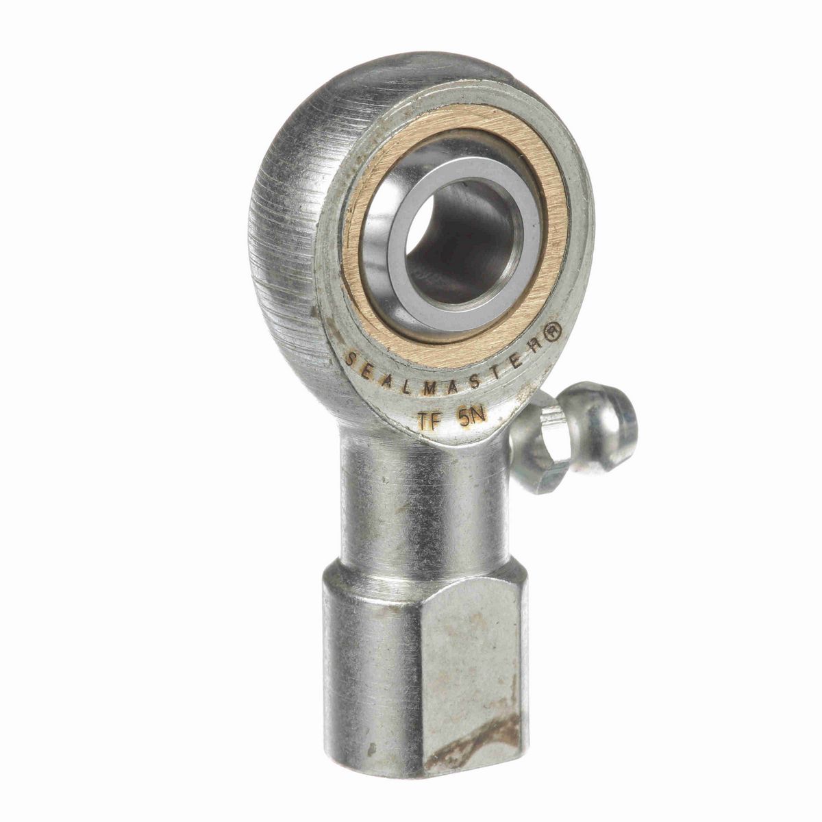 Sealmaster Female Rod End Bearing - Three-Piece Greasable Bronze Race - TF 5N