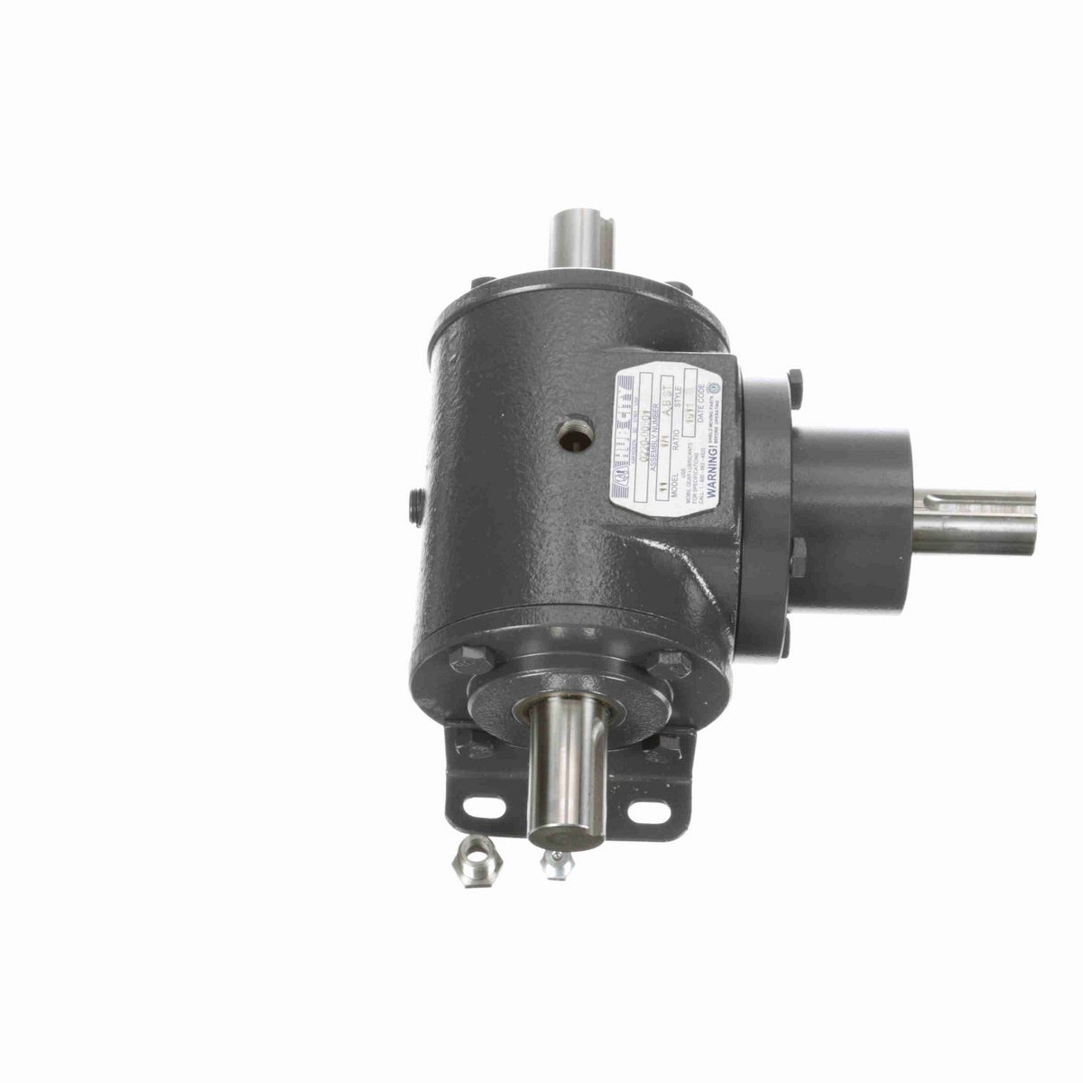 Hub City Bevel Gear Drives Cast Iron Bevel Reducer - 11 1/1 A,B ST