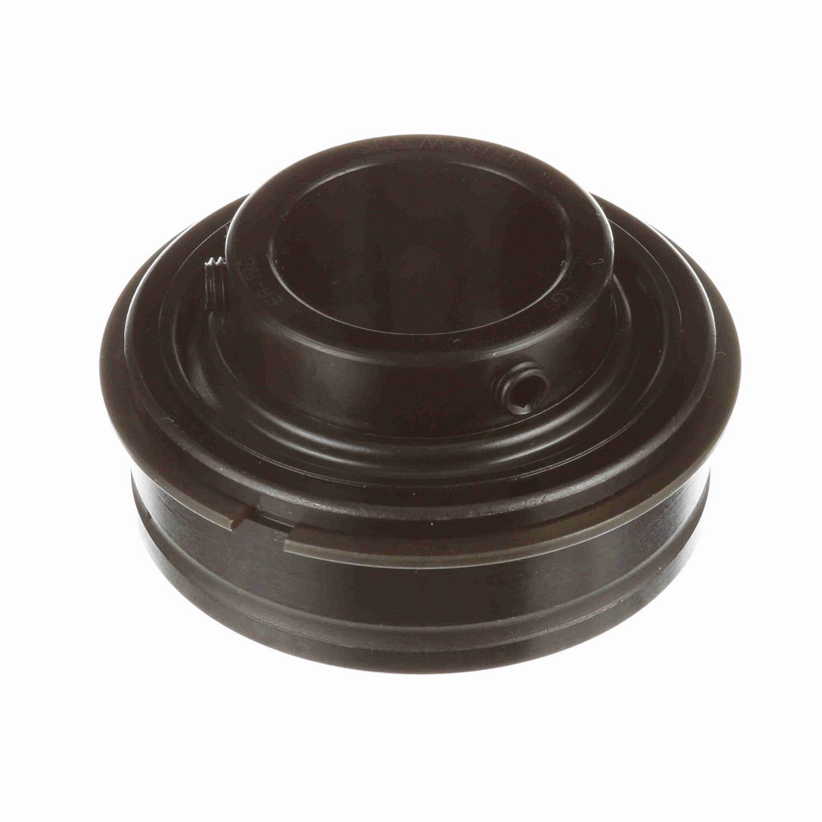 Sealmaster Mounted Insert Only Ball Bearing - 52100 Bearing Steel, Black Oxided - Setscrew Lock - ER-19C