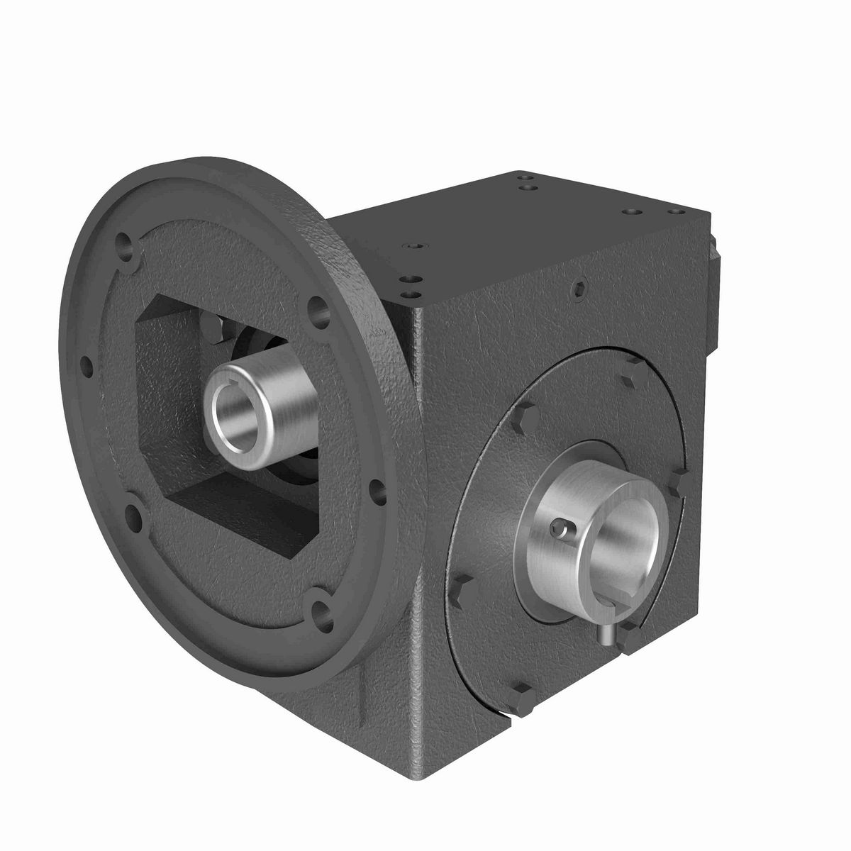 Hub City PowerCubeX Worm Gear Reducer Cast Iron Single-Reduction Worm Reducer - 325 5/1 B WR 182TC 1.438