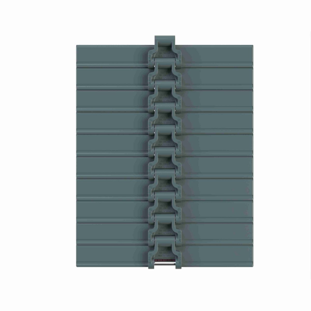 Rexnord HDS LBP Straight Running Low Backline Pressure, Material: Internally Lubricated Polyacetal (Grey), Width: 12in, Pitch: 1.5in - 752.81.20