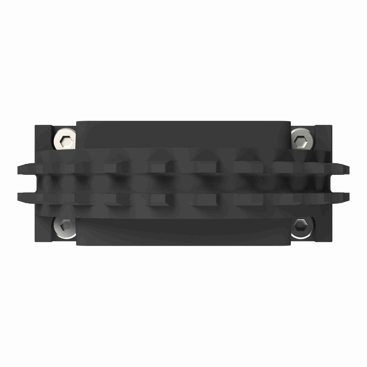 Rexnord 1500 Series Split Molded Nylon Sprocket with 24 Teeth and a 60mm Square Bore - 614-142-1