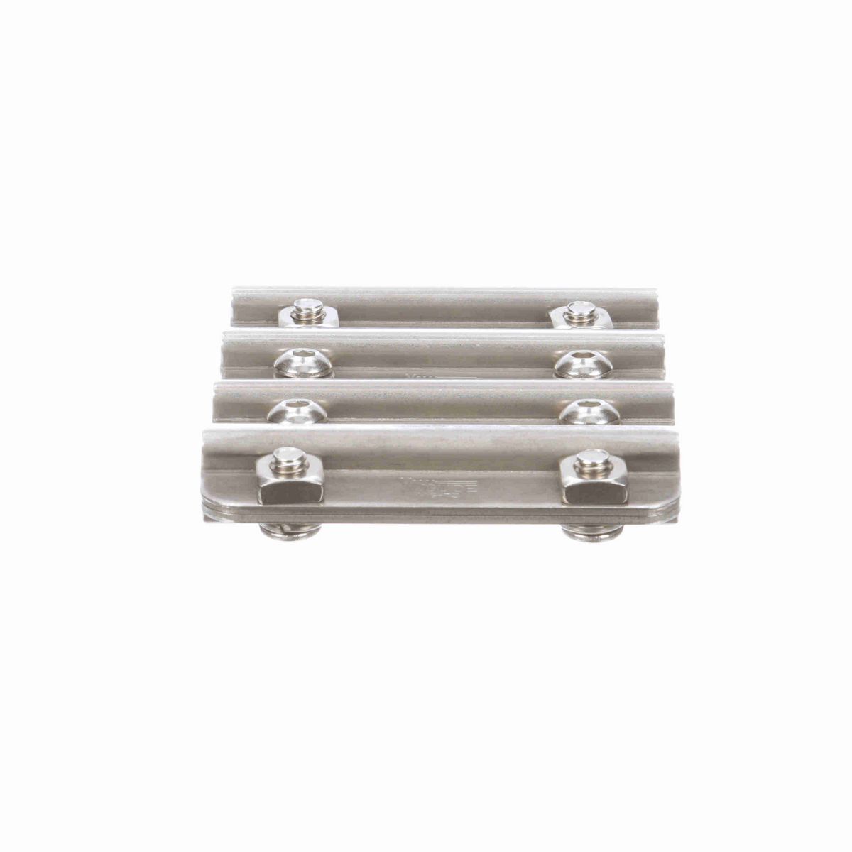 System Plast Rail Splice Clamp, Stainless Steel, 3" - VG-113-03