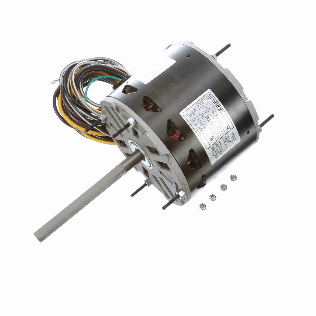 Century OEM Replacement Motor, 1/3 HP, 1 Ph, 60 Hz, 208-230 V, 1075 RPM, 1 Speed, 48 Frame, OAO - ORM1036