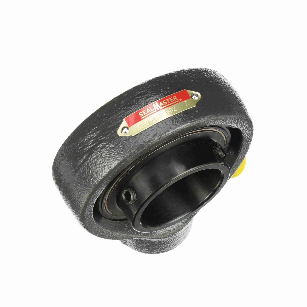 Sealmaster Mounted Cast Iron Hanger Unit Ball Bearing - 52100 Bearing Steel, Black Oxided - Setscrew Lock - High Vibration Features - SEHB-32R BDZ