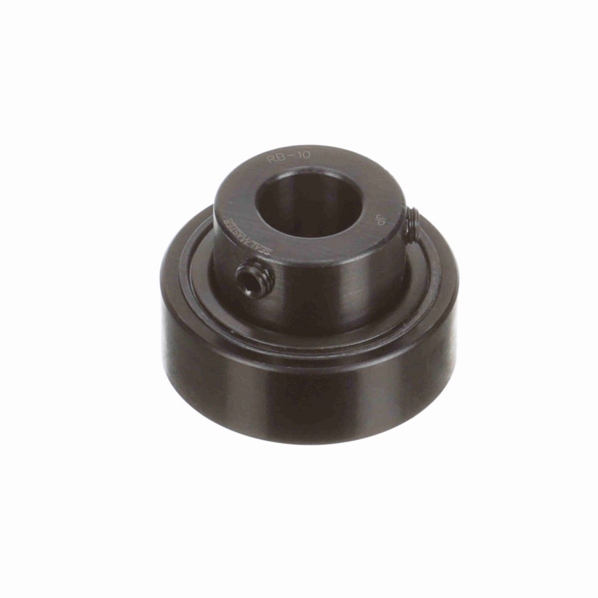Sealmaster Mounted Insert Only Ball Bearing - 52100 Bearing Steel, Black Oxided - Setscrew Lock - RB-10