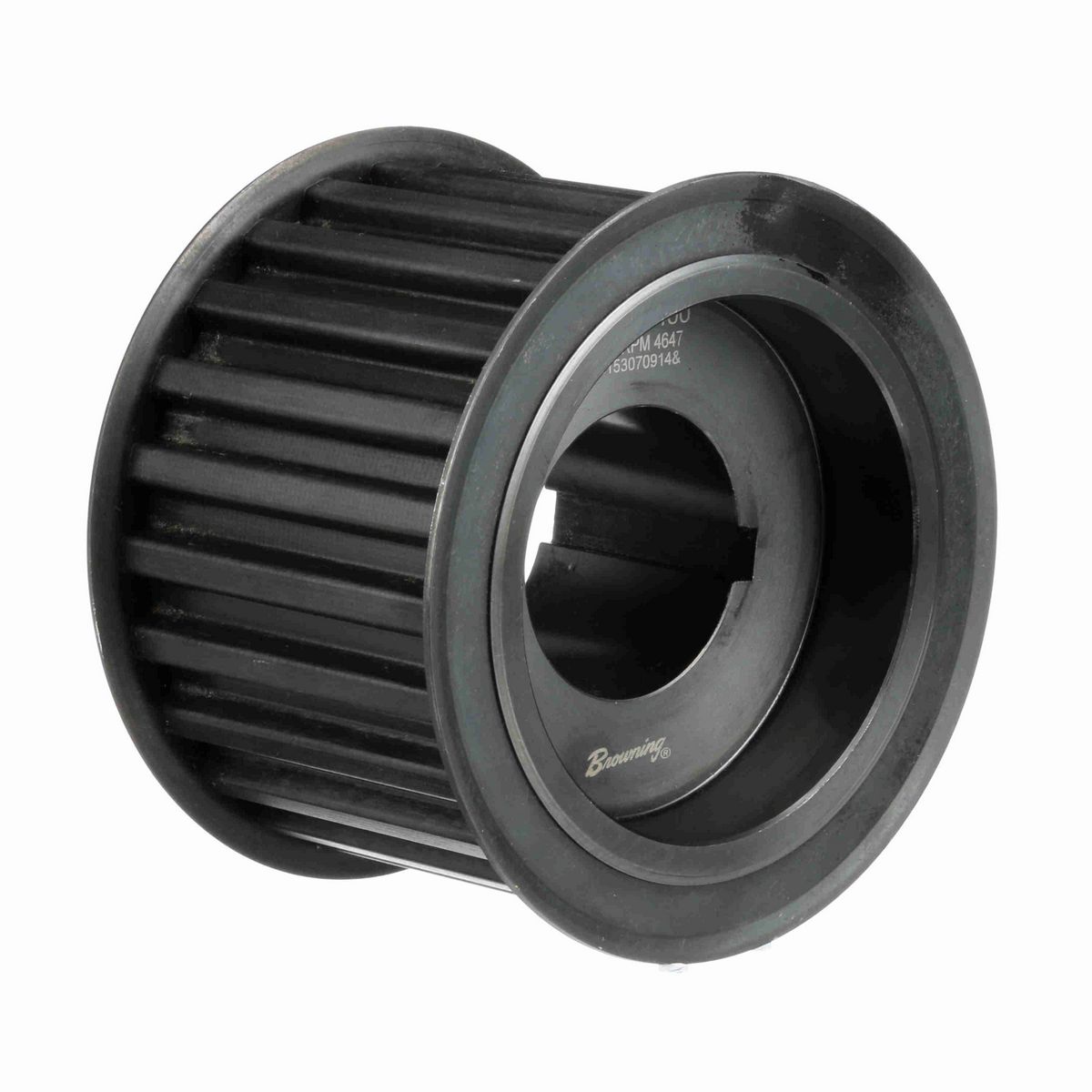 Browning Steel Bushed Bore Gearbelt Pulley - 24XHQ400