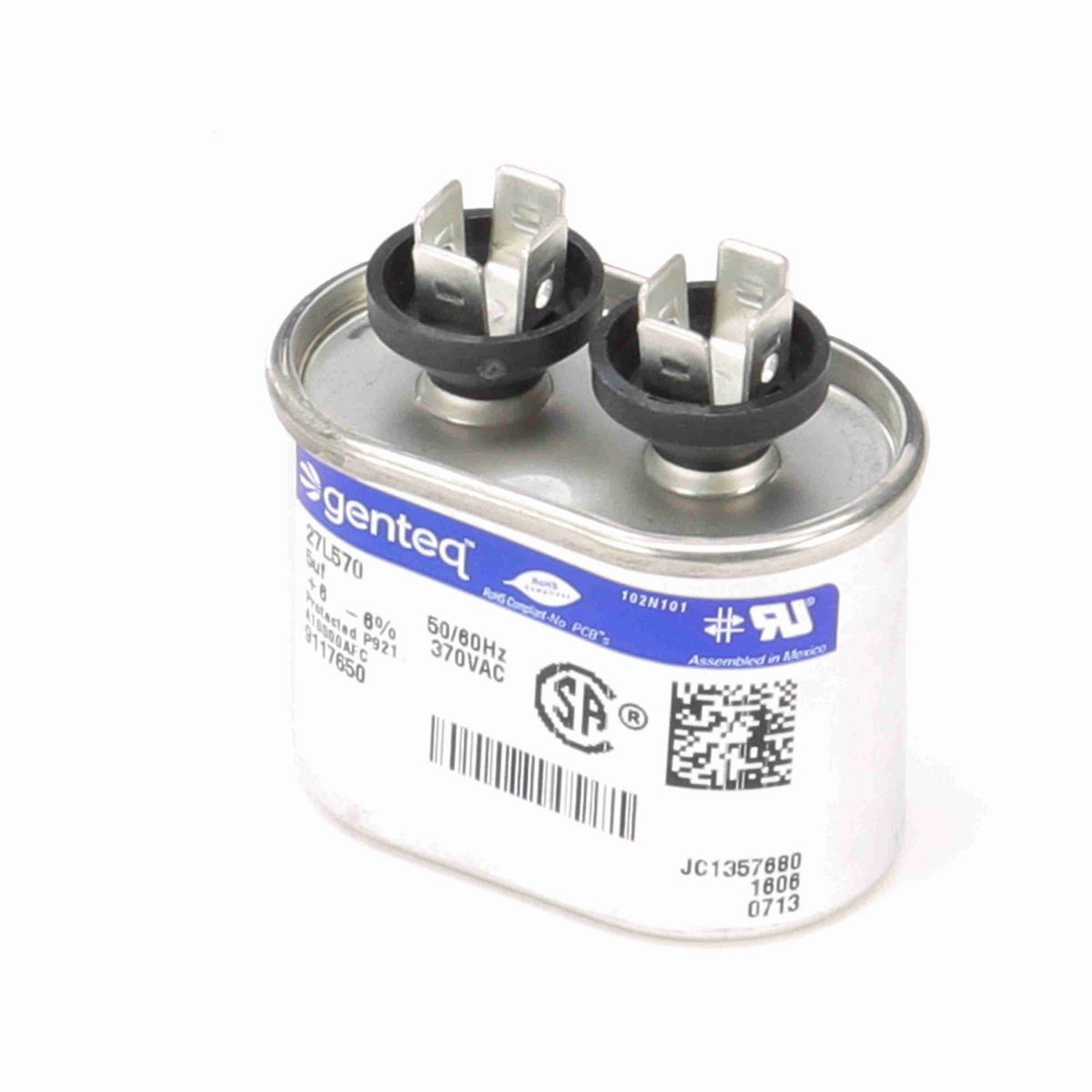 LEESON RUN CAP 5 MFD 370 VOLT - A373