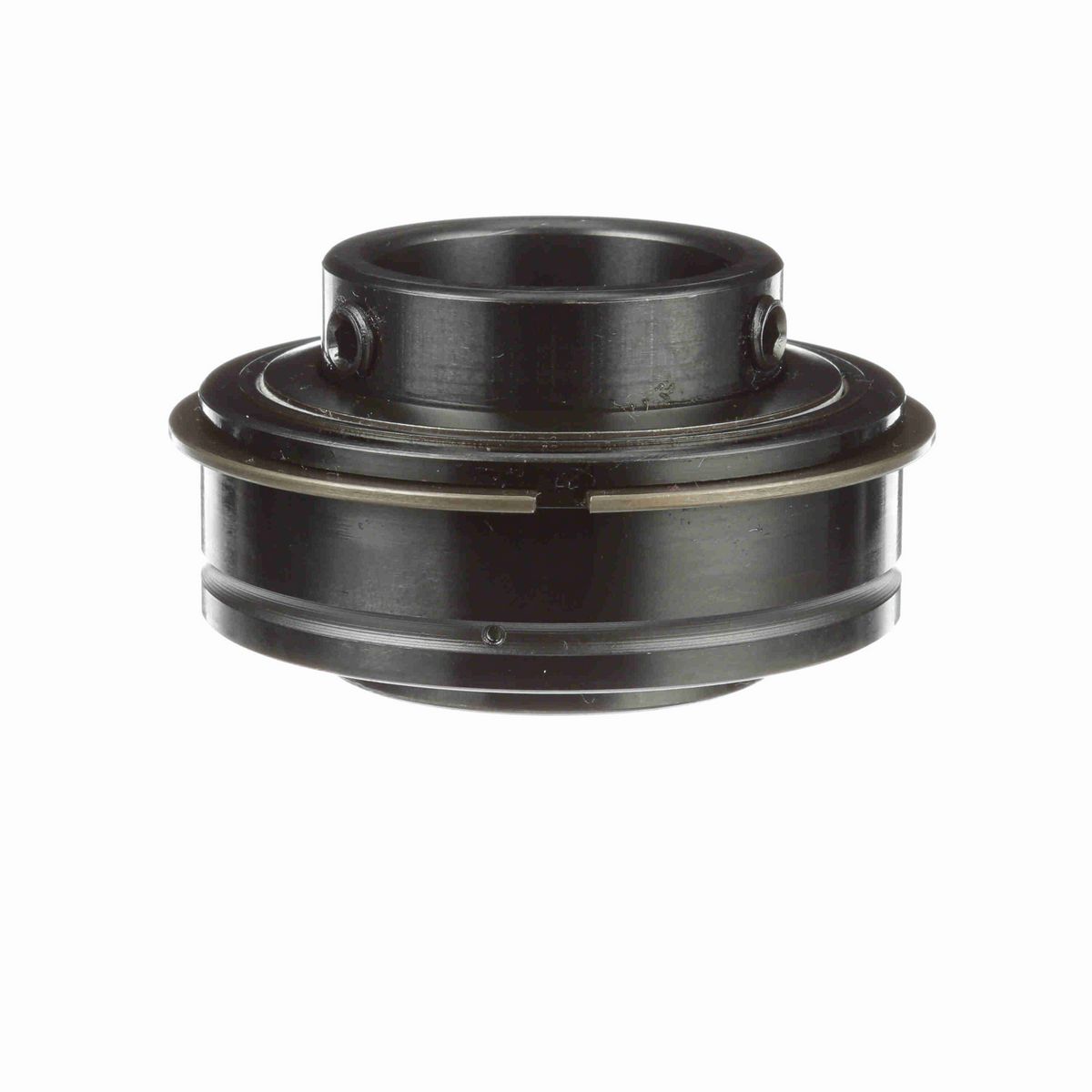 Sealmaster Mounted Insert Only Ball Bearing - 52100 Bearing Steel, Black Oxided - Setscrew Lock - ER-23