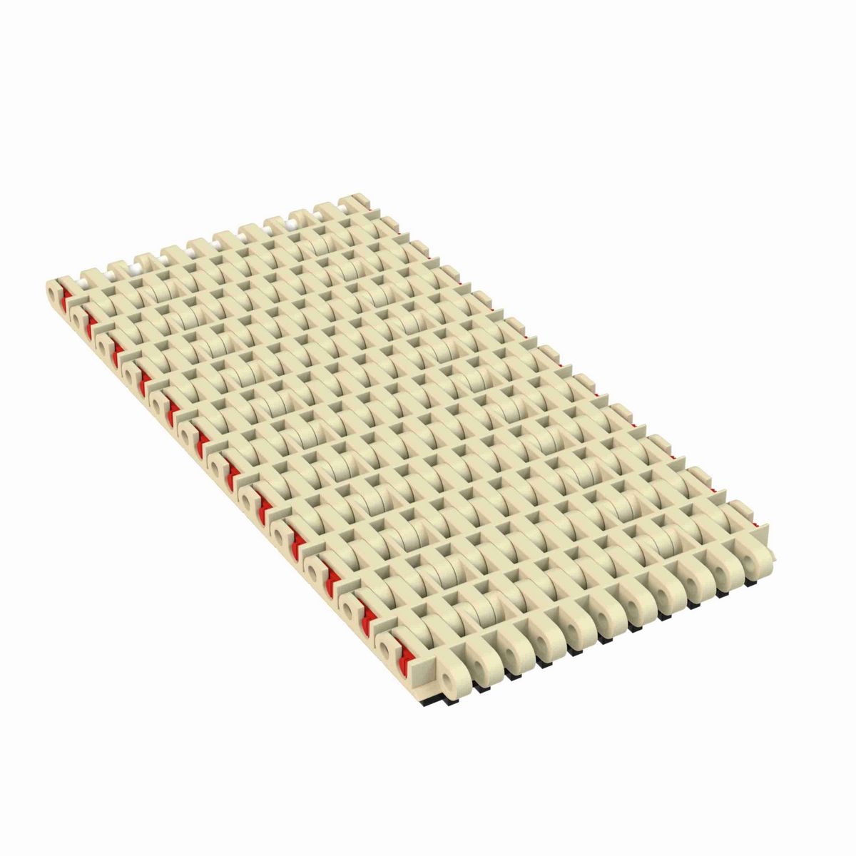 Rexnord 7705 SuperGrip™ Straight Running SuperGrip™, Material: Beige High Temperature, Width: 6in, Pitch: 1in - 81447672